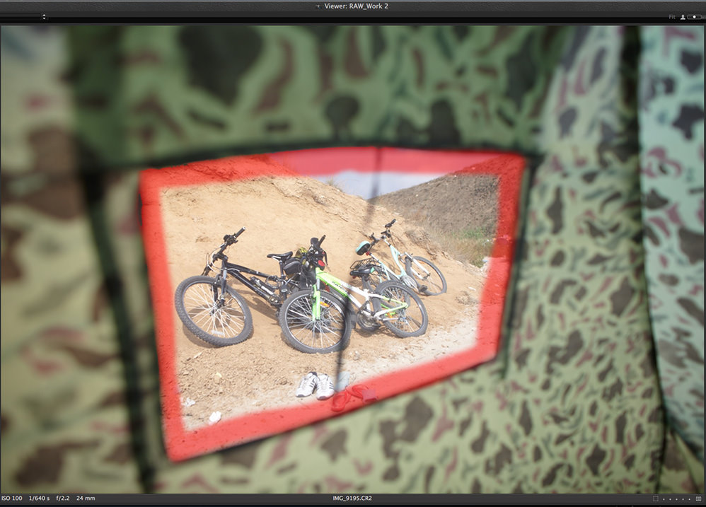 Fill Mask frame